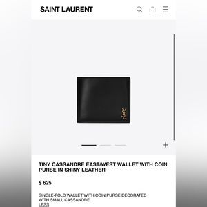 Saint Laurent Wallet